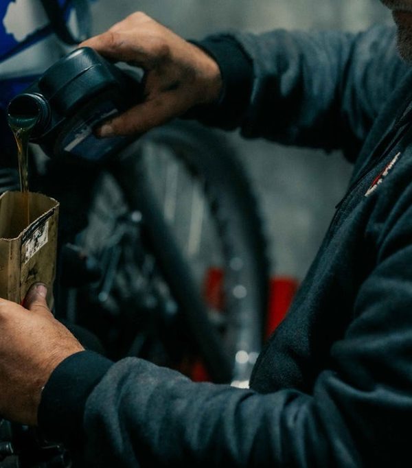 motorcycle oil change costs